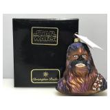 NWT Star Wars Christopher Radko Chewbacca Glass