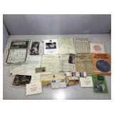 Antique/ Vtg Ephemera, Tax Returns,
