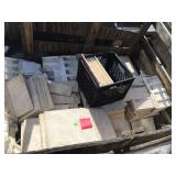 Pallet of stone tile - 12 in and some cuts