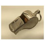 Chrome Military whistle made in USA
