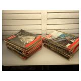 Large lot of vintage Life magazines