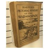 Antique set of Harpers Weekly War With Spain