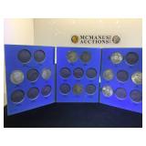 9- Morgan Silver Dollars, 9 x $