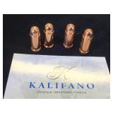 4- 1 oz. .999 Copper Bullets, Kalifano
