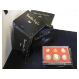 Box set of 5- 1980 US PROOF SETS