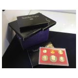 Box set of 4- 1981 US PROOF SETS
