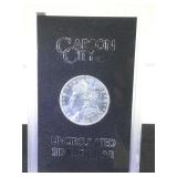 1883-CC  UNCIRCULATED MORGAN SILVER DOLLAR, cased