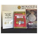 3- information & guide books for coins & more