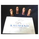 4- 1 oz. .999 Copper Bullets, Kalifano