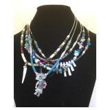 5- Southwest style necklaces