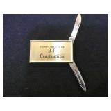 Compliments of JT. Cnstruction money clip/ knife