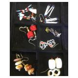 7- pairs of Southwest style fashion earrings
