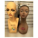 Pair of mannequin store displays