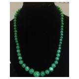 Jade Necklace, w/ box