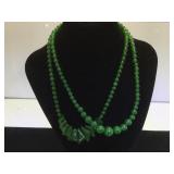2- Jade necklaces