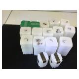 Collection of dollar & half dollar size coin