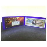Vintage American Flag $2 Bank Note