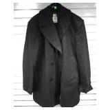 Navy P-Coat size 48L made by Sterlingware