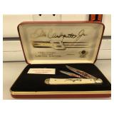 Dale Earnhardt Jr. LE folding pocket knife in tin