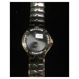 Movada watch - missing 2 gems from face - quartz