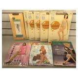 High quality NIP ladies pantyhose, lot of 9, see