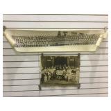 Pair of antique photos - child