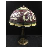 Vintage-style Coca-Cola table lamp - plastic