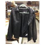 GV brand made in Italy faux leather jacket size M