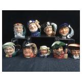 Lot of small size and miniature Royal Daulton