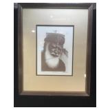 Framed signed LE lithograph by Oswalt of