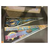 6 super bowl pennants
