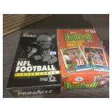 2 wax boxes of football cards