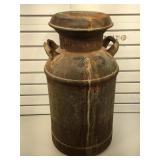 Antique Buhl full size milk can