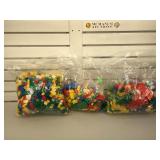 Large lot of Lego-style plastic bricks and more