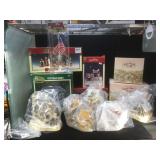 Lot of David Winter cottages and Dickens - most