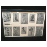 Framed print of Earl MacPherson Pin-Up Girls
