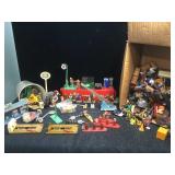 Lot of model train people, accessories and more