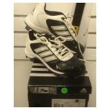 Adidas softball kids cleats in box size 5.5