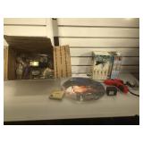 Lot of misc. items incl. shotglasses, Titanic VHS