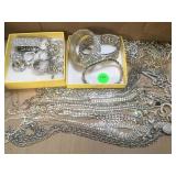 Rhinestone costume jewelry