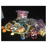 Lot of costume jewelry