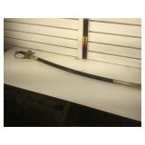 Toledo steel USMC dress sword with sheath - good