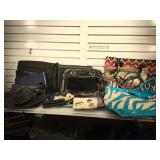 Lot of assorted totes and purses
