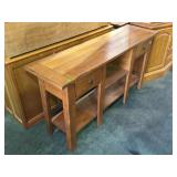 Hall table w/ 2 drawers by Attic Heirlooms