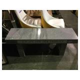 Marble Bench ‘...Except For Her Embrace.