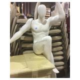 Large male mannequin