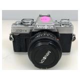 Minolta XG-M 35mm Film Camera w/ 50mm 1.2 Lens