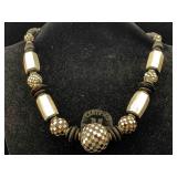 Mother Of Pearl Inlay Necklace