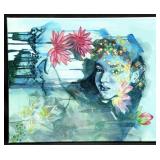 Original Painting On Canvas by The Daughter of