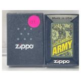 Zippo Lighter US Army In Original Box